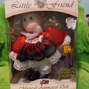 1992 Adorable Memories Little Friend Special Edition Musical Animated Girl Doll